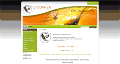 Desktop Screenshot of biodanza-evelinealaume.com